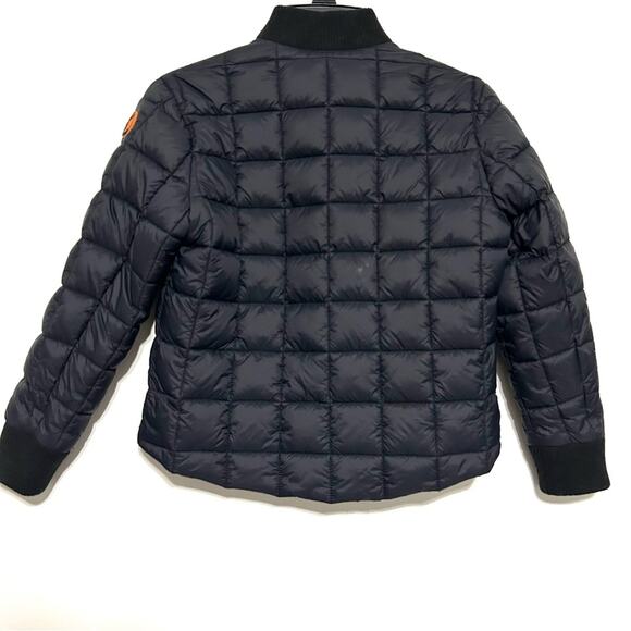 Save The Duck Colin Ultra Light Jacket Quilted Puffer Boys Black Plumtech  sz 6 - Picture 11 of 12
